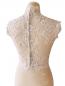Preview: Hoch geschlossenes, halb-transparentes Top